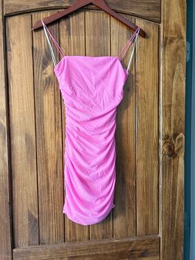 Princess Polly Vibrant Pink Dress